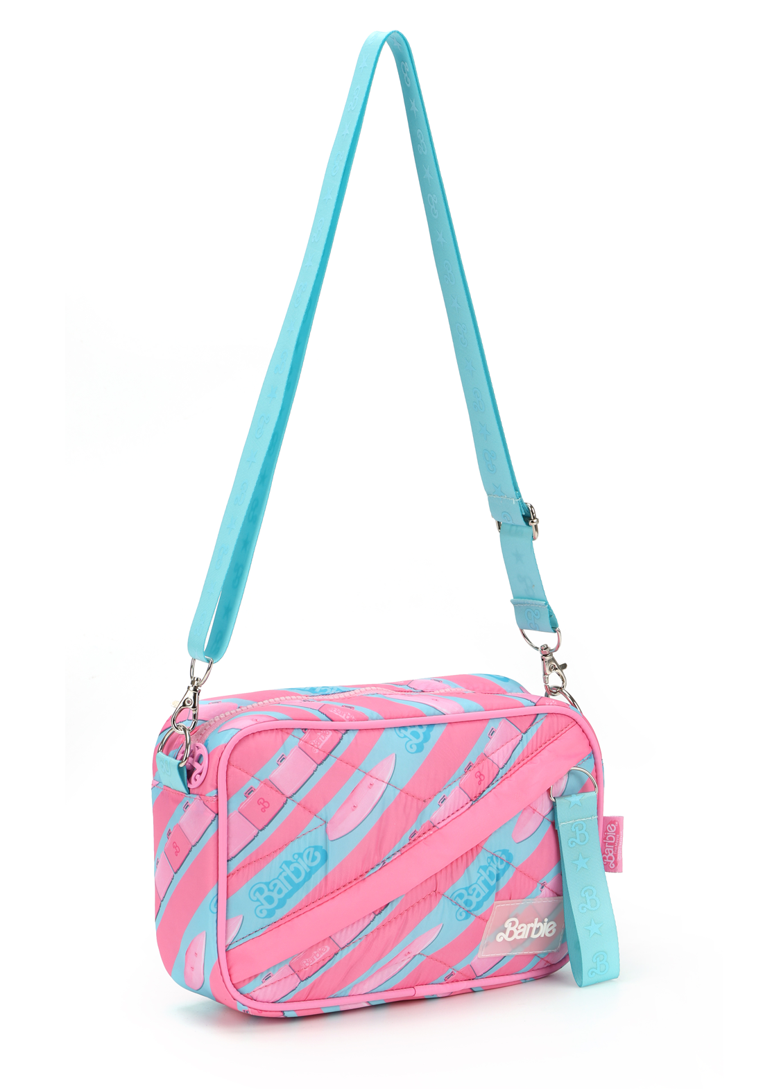 Bolsa Transversal Matelassê Esporte Barbie