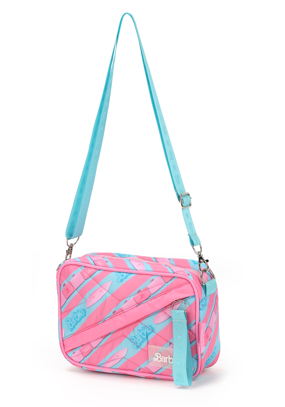 Bolsa Transversal Matelassê Esporte Barbie