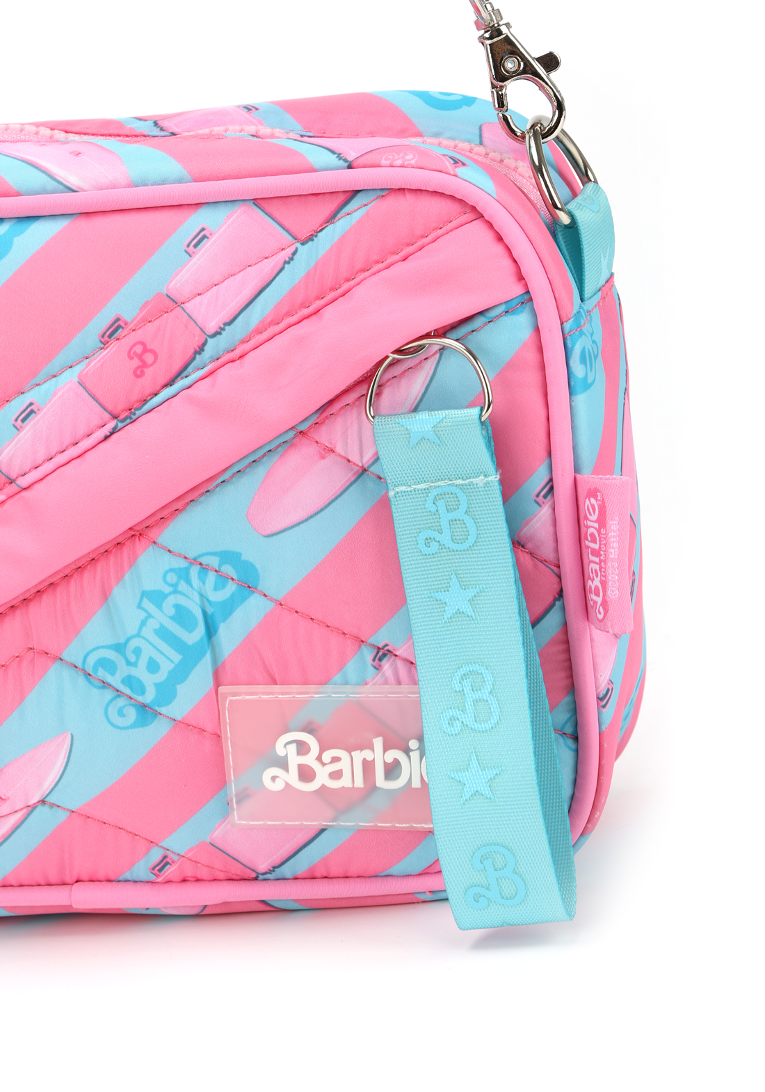 Bolsa Transversal Matelassê Esporte Barbie