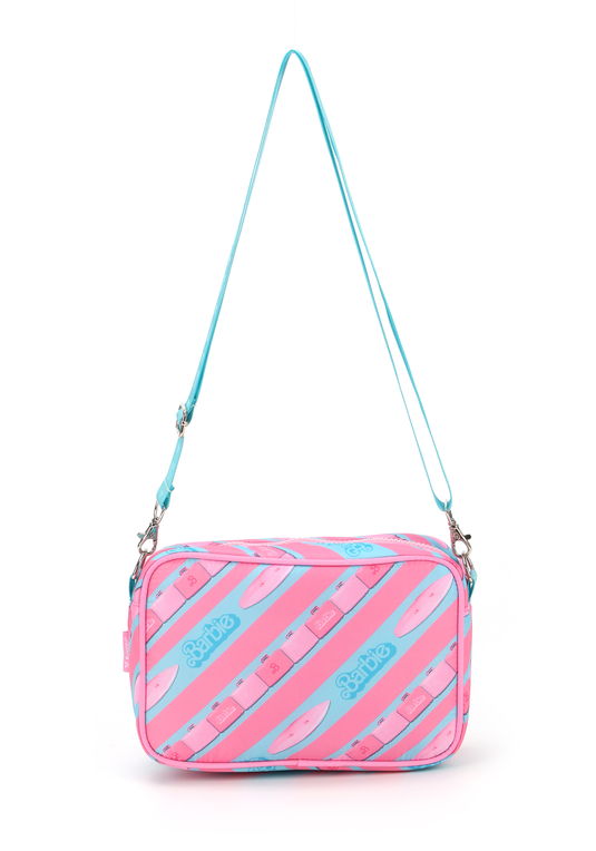 Bolsa Transversal Matelassê Esporte Barbie