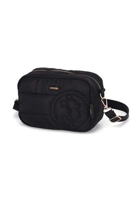 Bolsa Transversal Mickey Mouse Matelassê