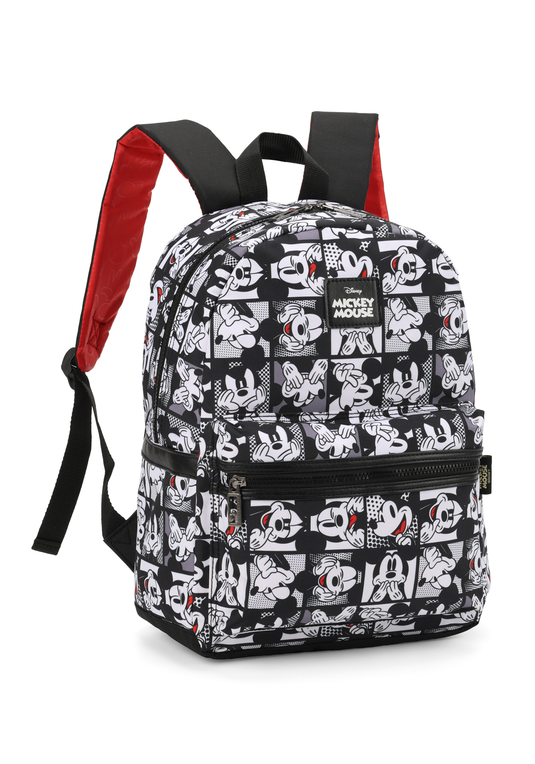 Mochila Style Branco Mickey Mouse Disney