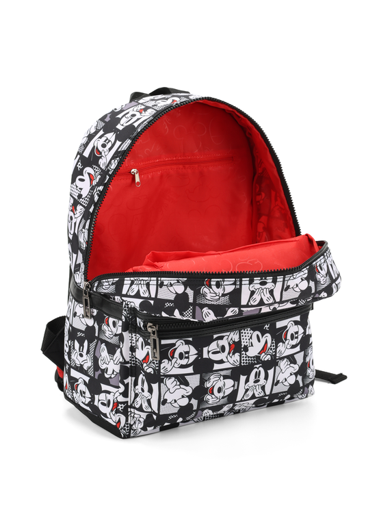 Mochila Style Branco Mickey Mouse Disney