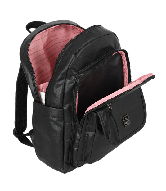 Mochila Náilon Metalizado Dois Bolsos Notebook Up4you