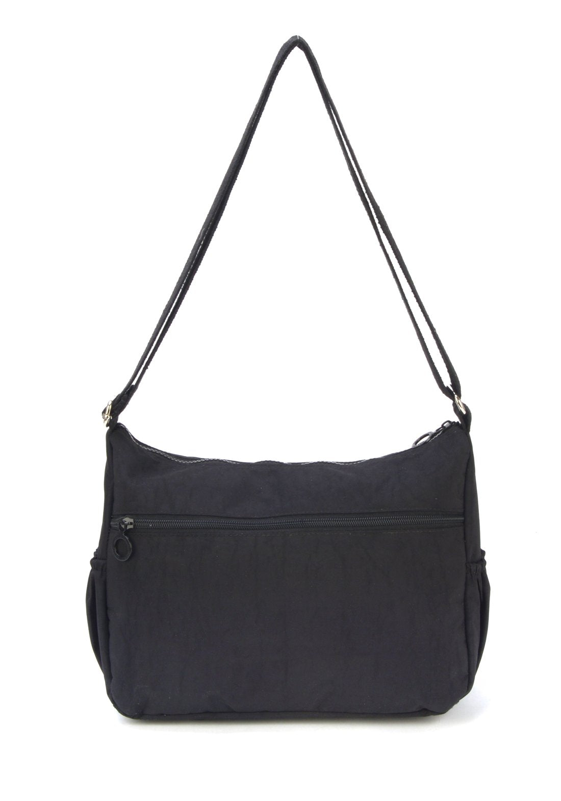 Bolsa Carteiro Moda Crinkle Up4you Preto - Unico