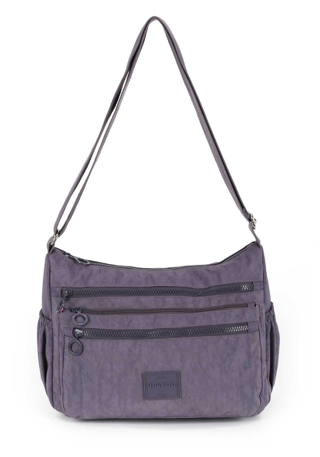 Bolsa Carteiro Moda Crinkle Up4you Roxo - Unico