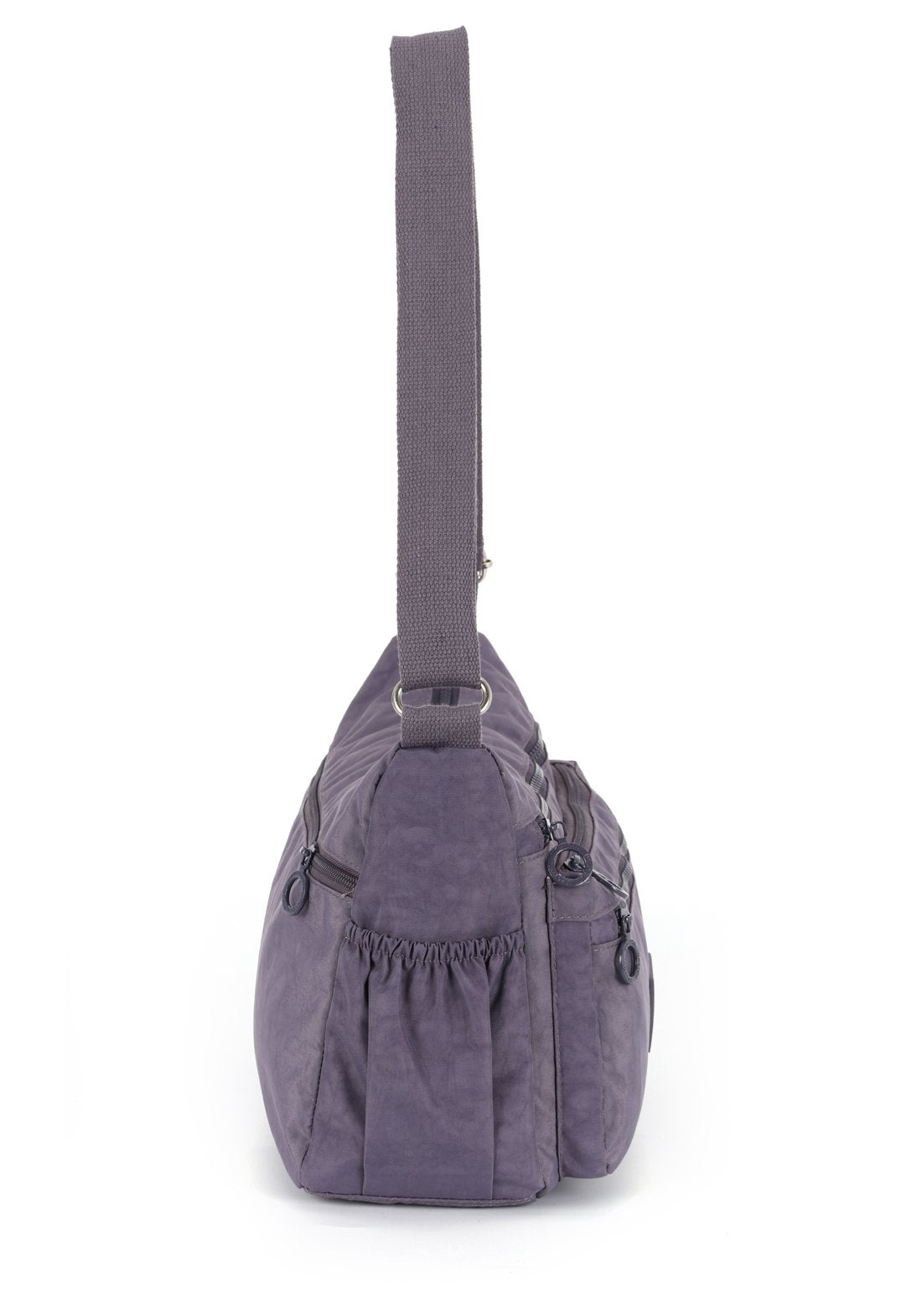 Bolsa Carteiro Moda Crinkle Up4you Roxo - Unico