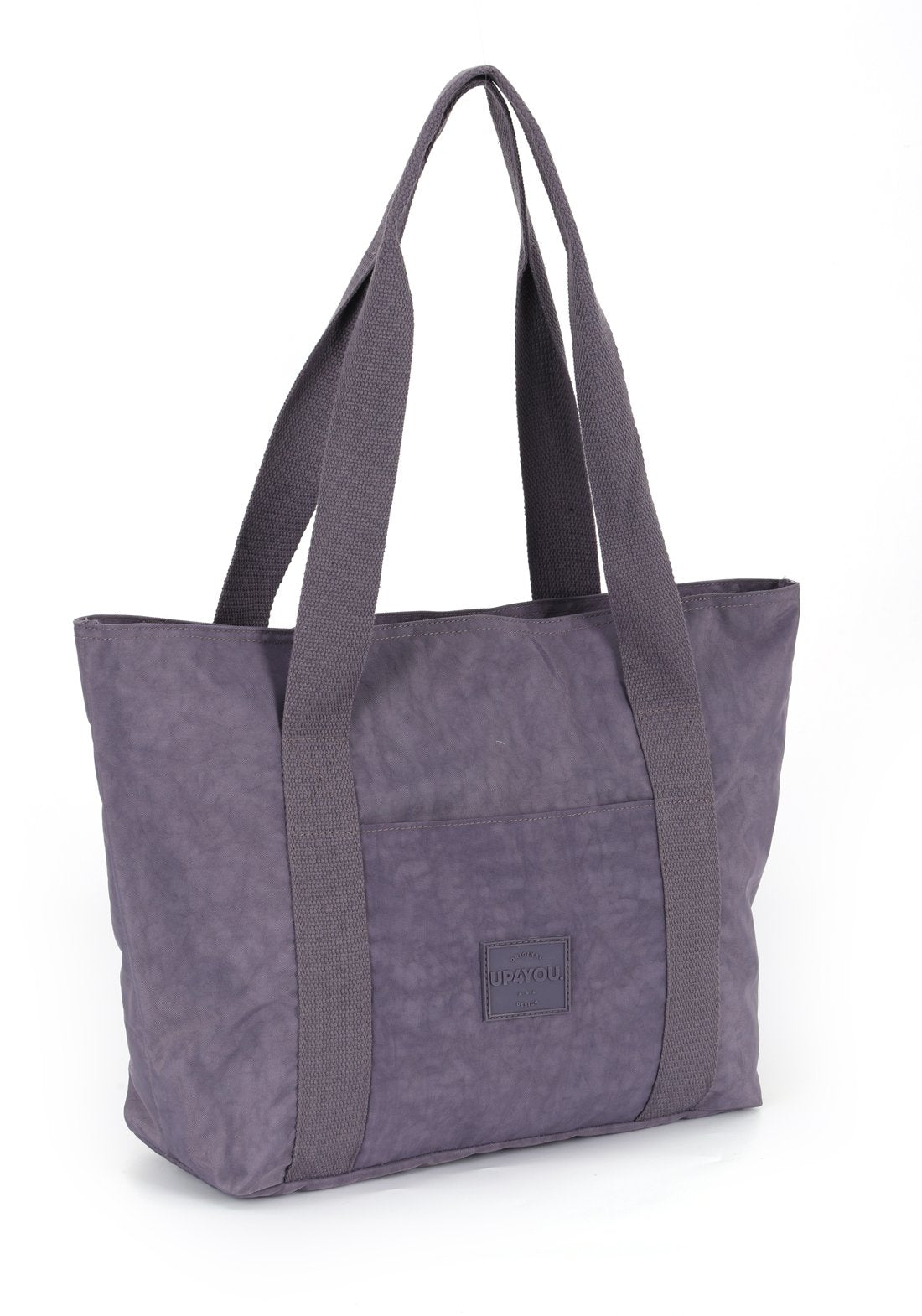 Bolsa Shopper Moda Crinkle Up4you Roxo - Unico