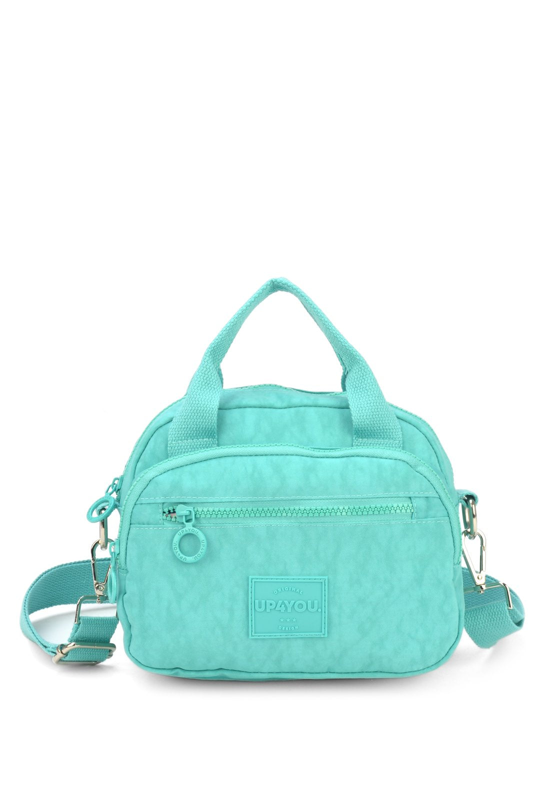 Bolsa Transv 3zps Moda Crinkle Up4you Verde - Unico