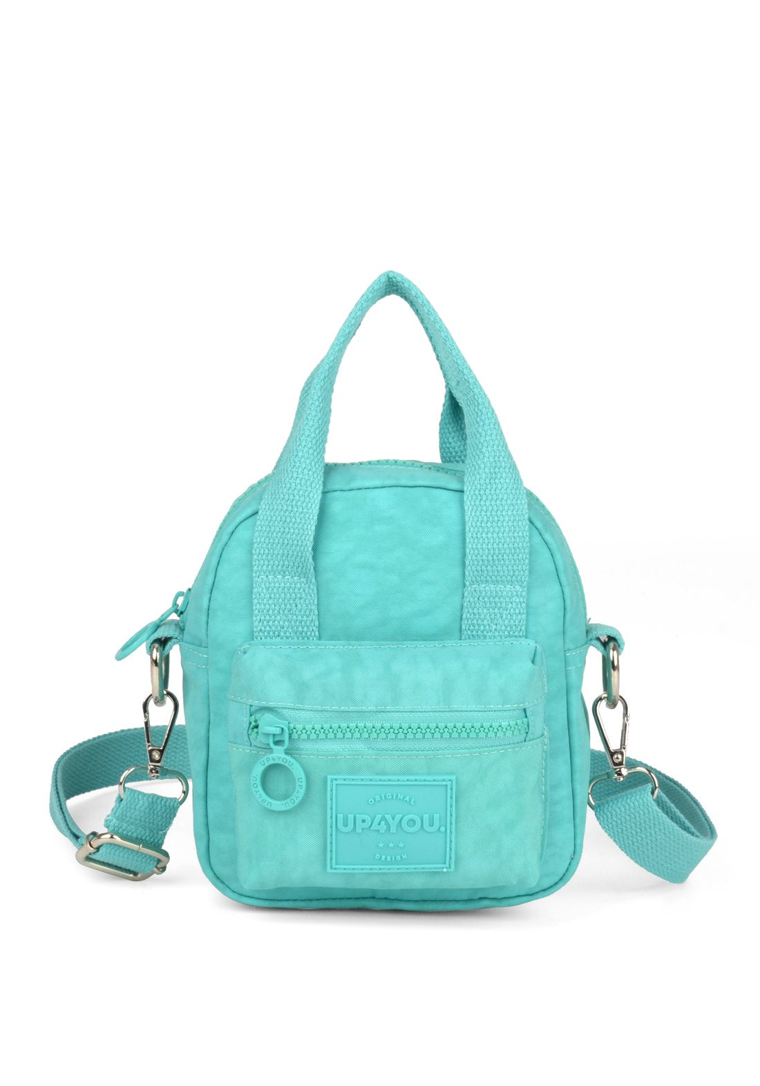 Bolsa Transv Mini Moda Crinkle Up4you Verde - Unico