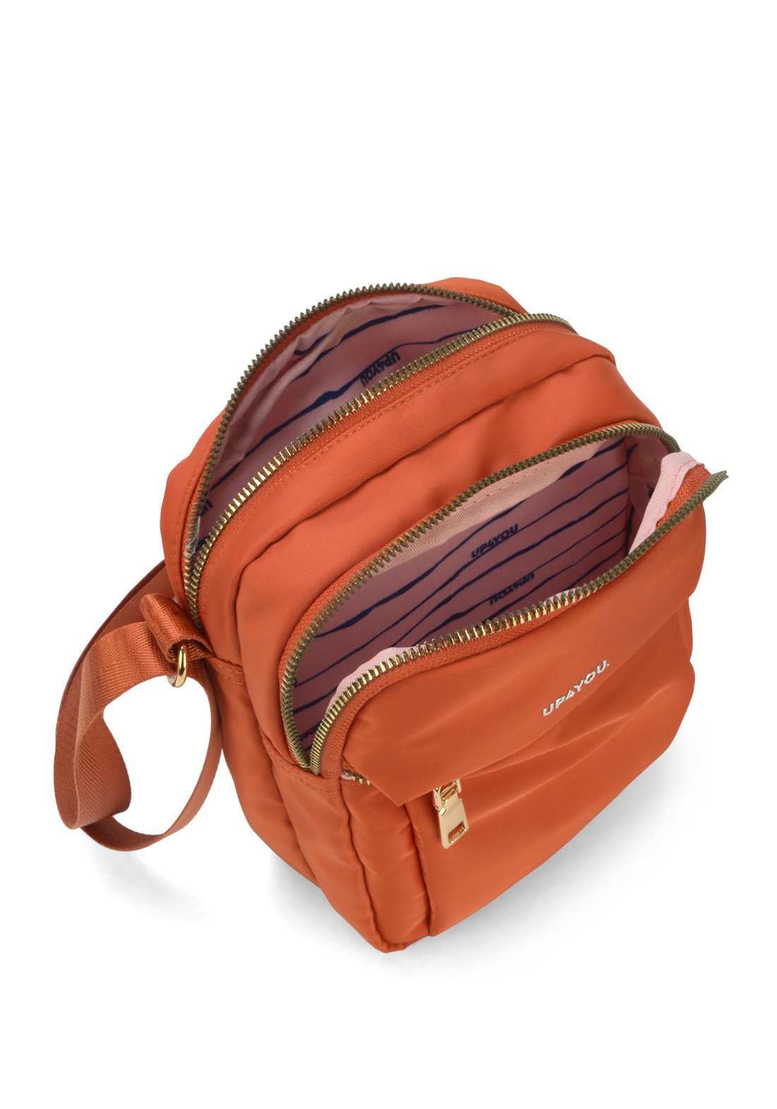 Bolsa Transv Moda Moda Up4you Laranja - Unico