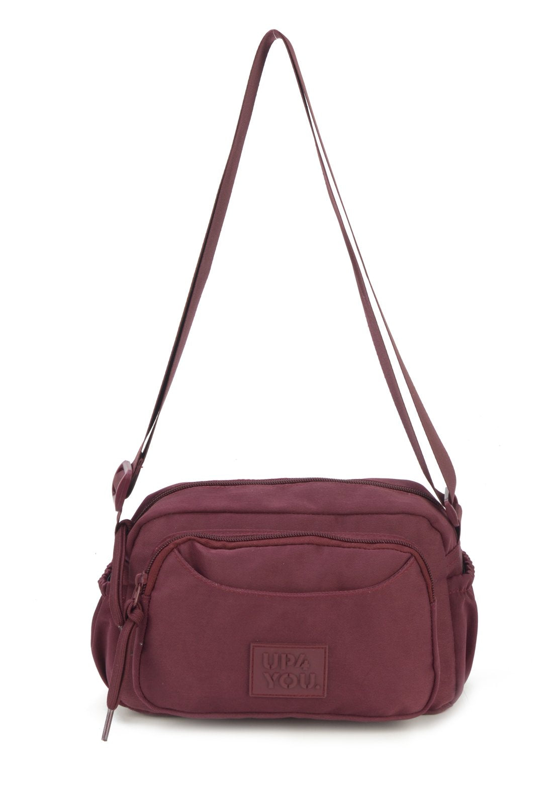 Bolsa Trasnv Bolso Moda Sarja Up4you Vinho - Unico