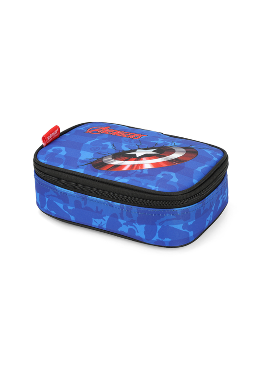 Estojo Box Infantil Capitão América Avengers