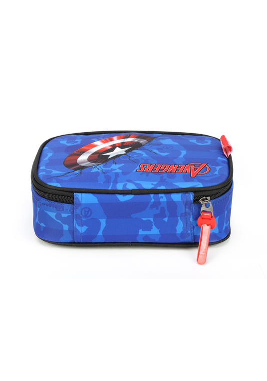 Estojo Box Infantil Capitão América Avengers