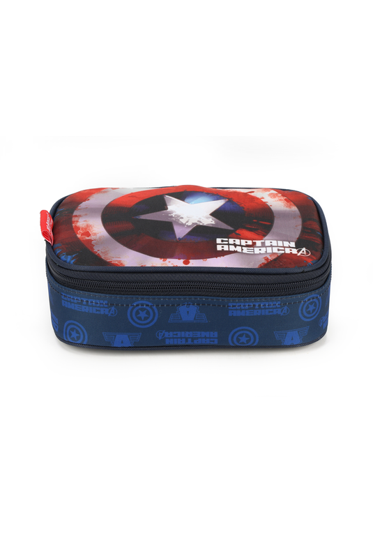 Estojo Box Infantil Capitão América Avengers