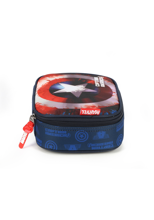 Estojo Box Infantil Capitão América Avengers