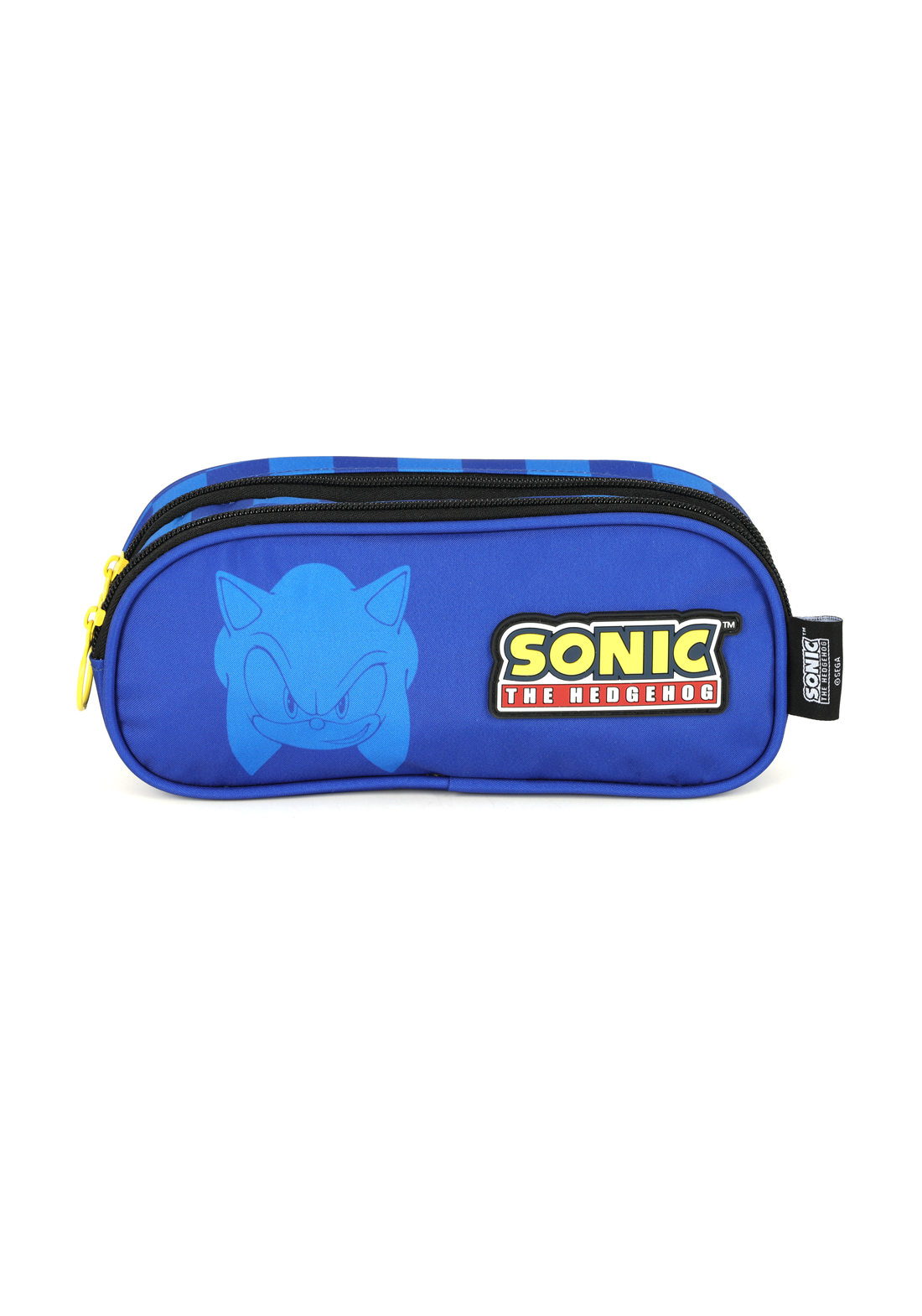 Estojo Duplo Sonic The Hedgehog Blue