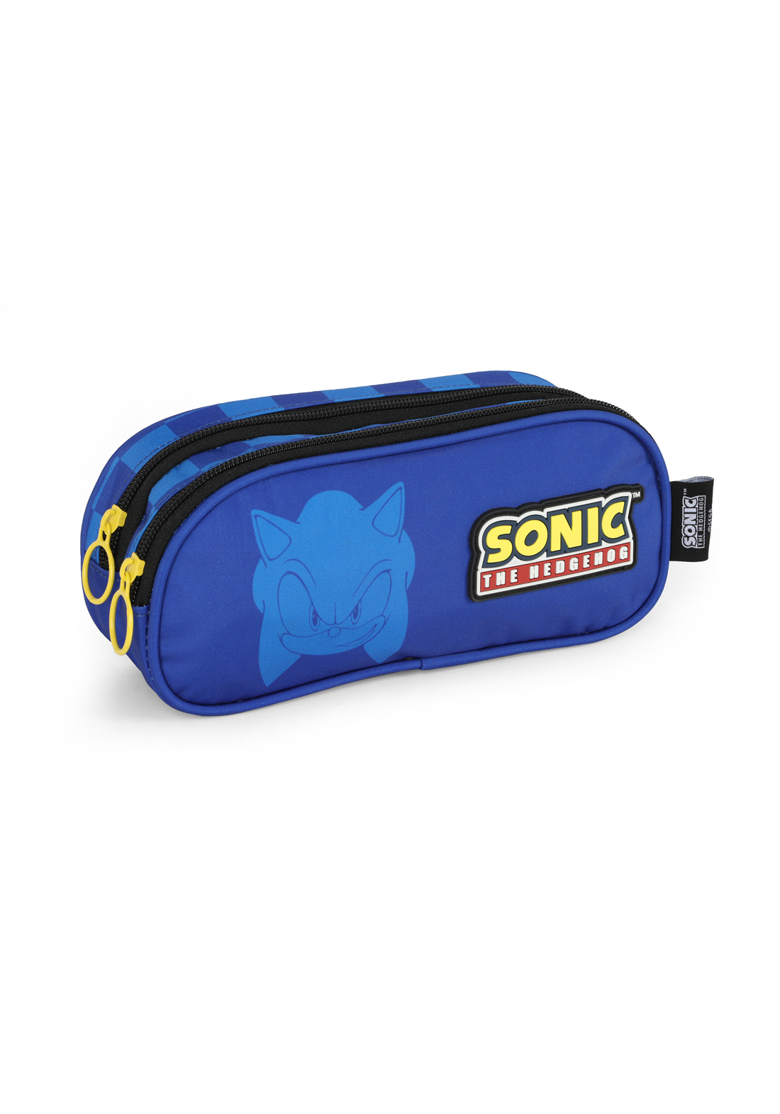 Estojo Duplo Sonic The Hedgehog Blue