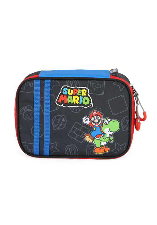 Estojo Box 100 pens Infantil Super Mario