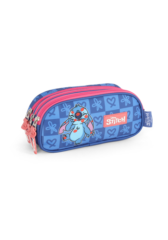 Estojo Triplo Stitch in Love Disney