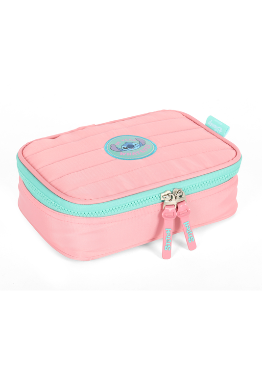 Estojo Infantil Box 100 pens Stitch Premium