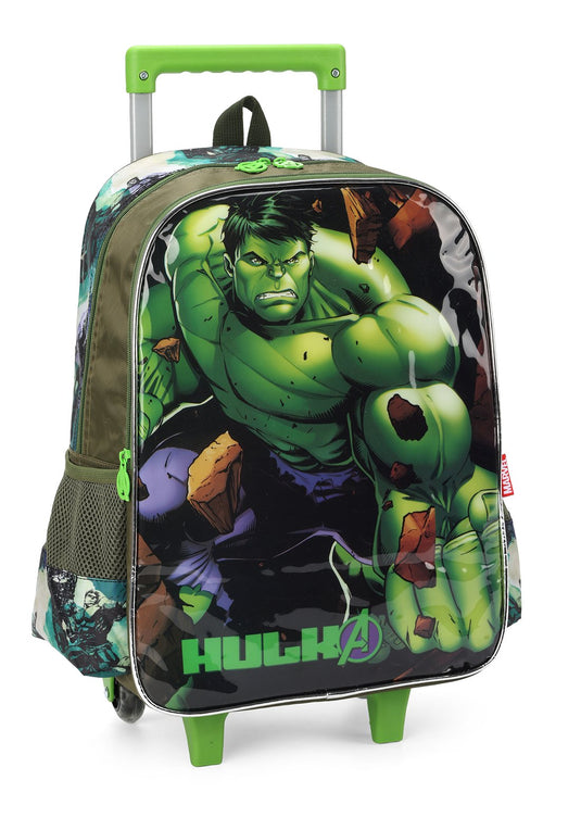 Mochila Rodinha Hulk Preto