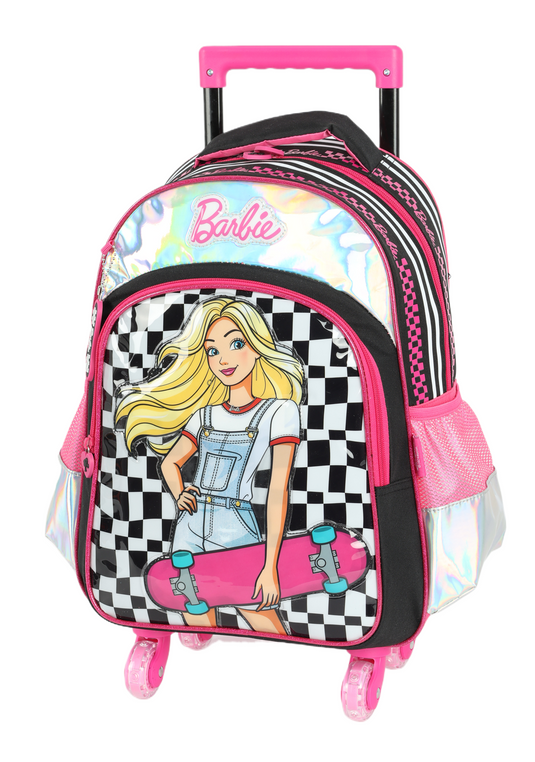 Mochila Infantil de Rodinhas LED Barbie Friends