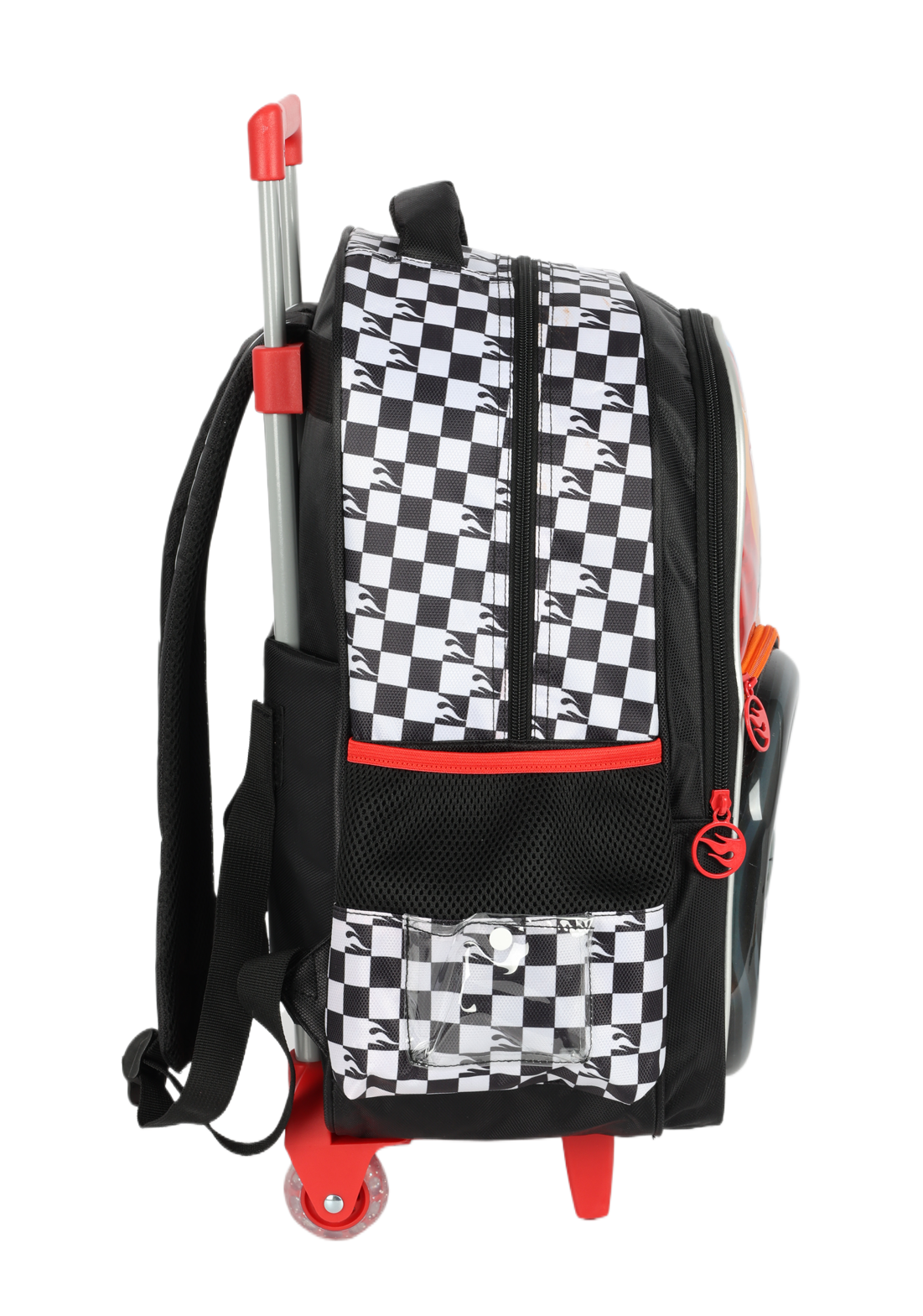 Mochila Infantil de Rodinha e Costas HotWheels