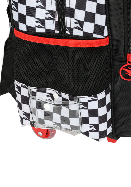 Mochila Infantil de Rodinha e Costas HotWheels