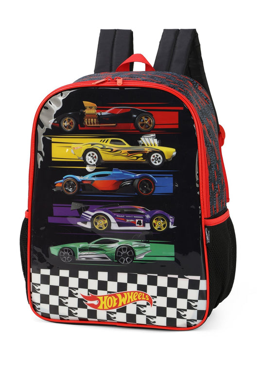 Mochila Poliester Hot Wheels Azul