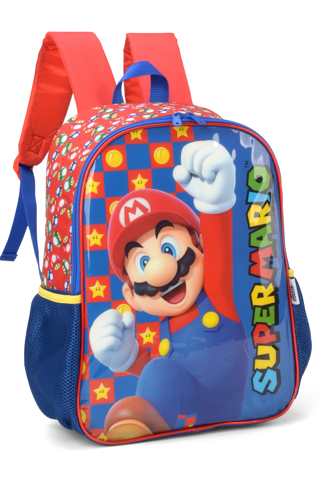 Mochila de Costas Infantil Super Mario