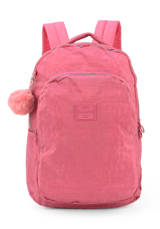 Mochila de Costas Crinkle Up4you Pompom