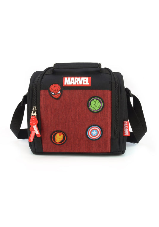 Lancheira Infantil Marvel Avengers Patches