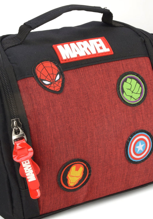 Lancheira Infantil Marvel Avengers Patches