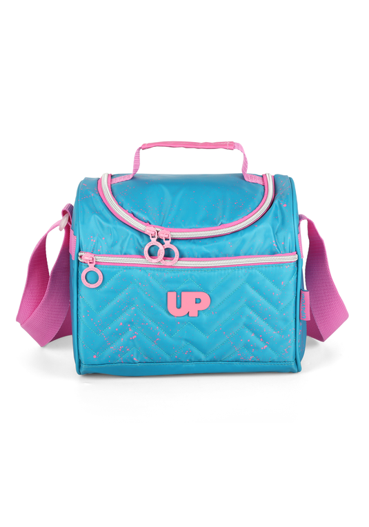 Lancheira Up4you Bolso Frontal Matelassê Chevron