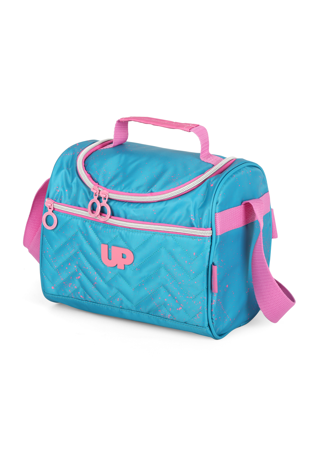 Lancheira Up4you Bolso Frontal Matelassê Chevron