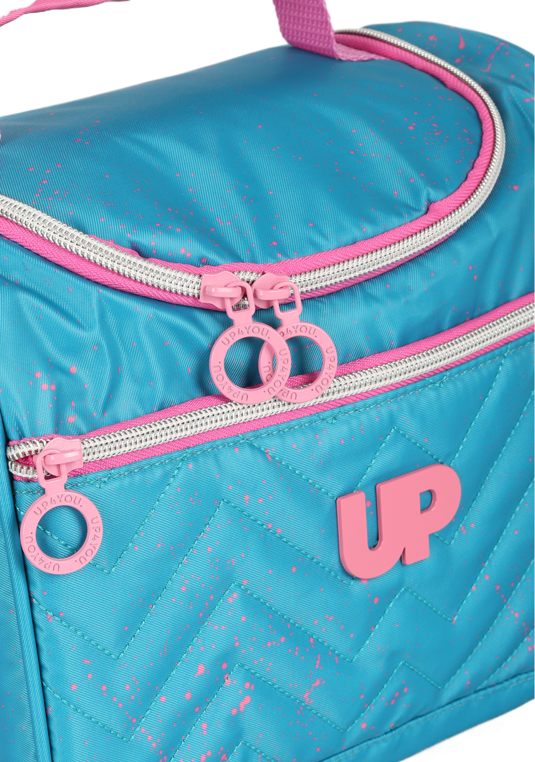 Lancheira Up4you Bolso Frontal Matelassê Chevron