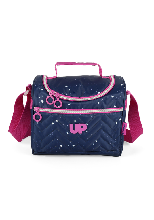 Lancheira Up4you Bolso Frontal Matelassê Chevron