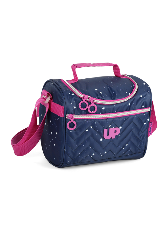 Lancheira Up4you Bolso Frontal Matelassê Chevron