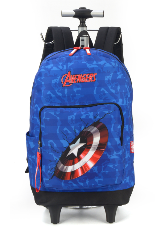 Mochila Com Rodinhas Avengers