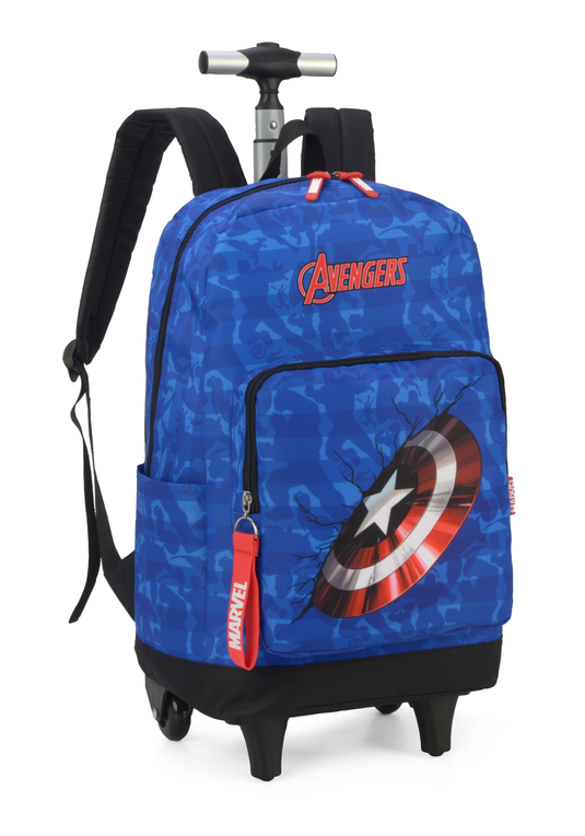 Mochila Com Rodinhas Avengers