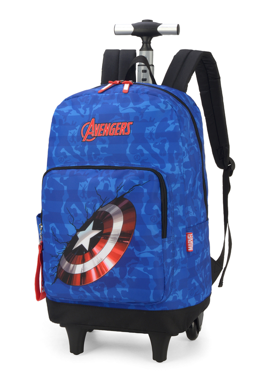 Mochila Com Rodinhas Avengers