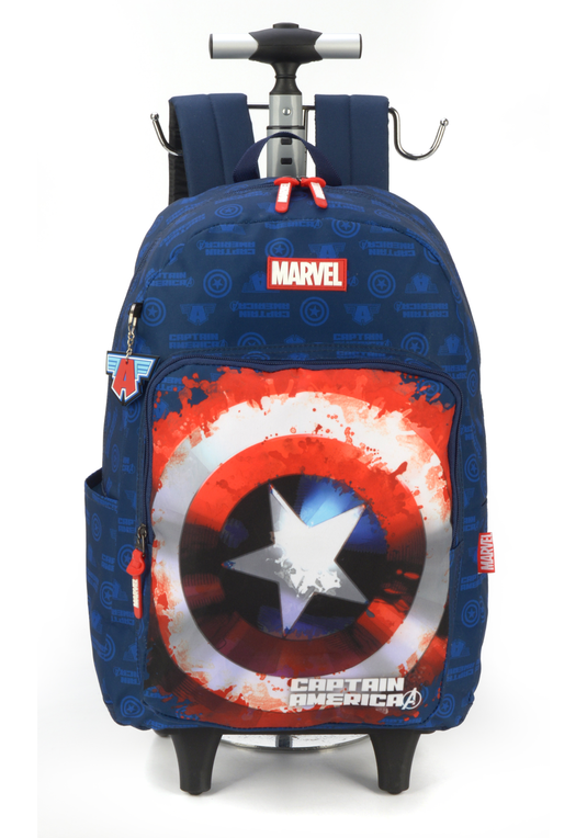 Mochila Com Rodinhas Avengers