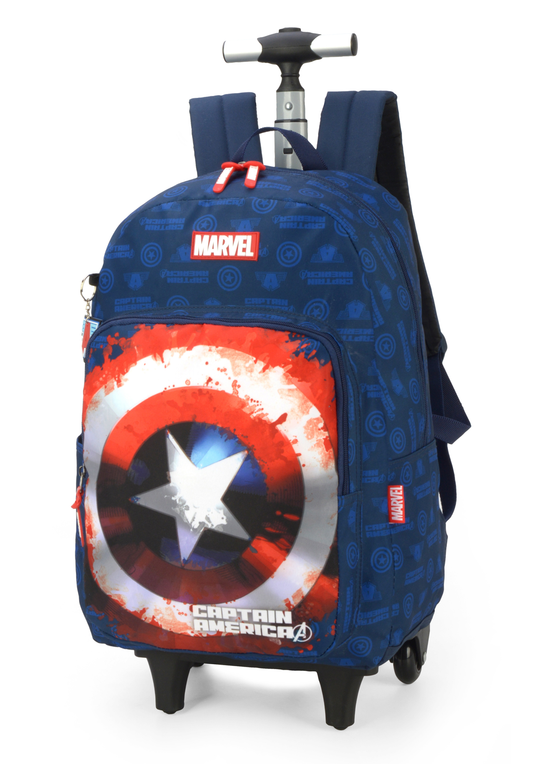 Mochila Com Rodinhas Avengers