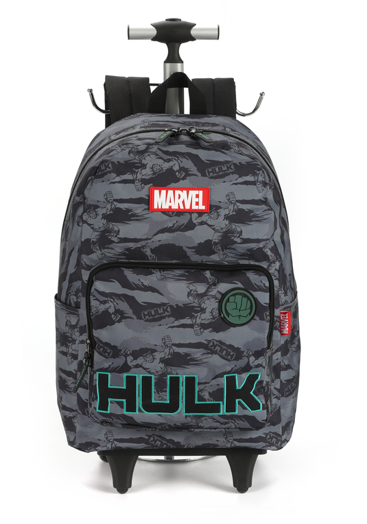 Mochila de Rodinha Camuflada Hulk Avengers Marvel