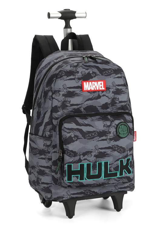 Mochila de Rodinha Camuflada Hulk Avengers Marvel