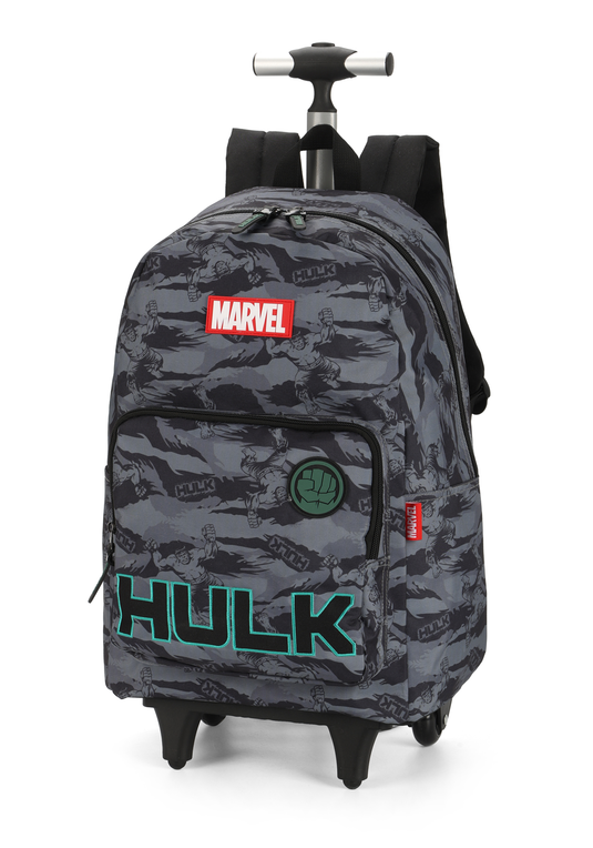 Mochila de Rodinha Camuflada Hulk Avengers Marvel