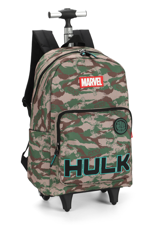 Mochila de Rodinha Camuflada Hulk Avengers Marvel