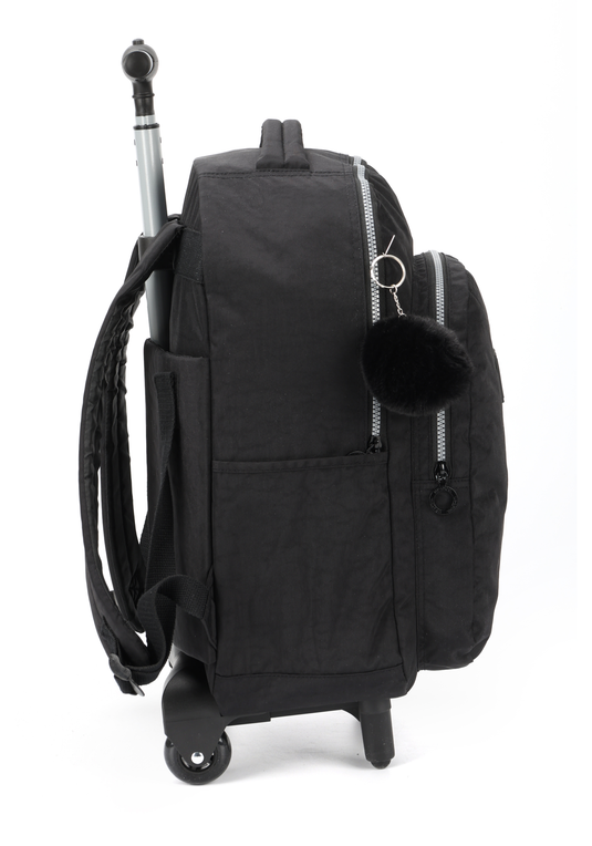 Mochila de Rodinha e Costas Up4you Pompom