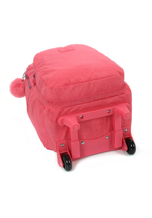 Mochila de Rodinha e Costas Up4you Pompom